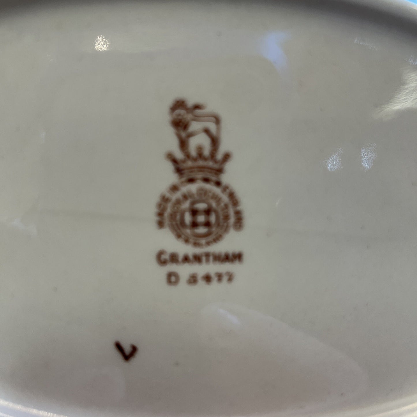 9.5" Oval Vegetable Serving Bowl Vintage D5477 Royal Doulton Grantham 1934-1964