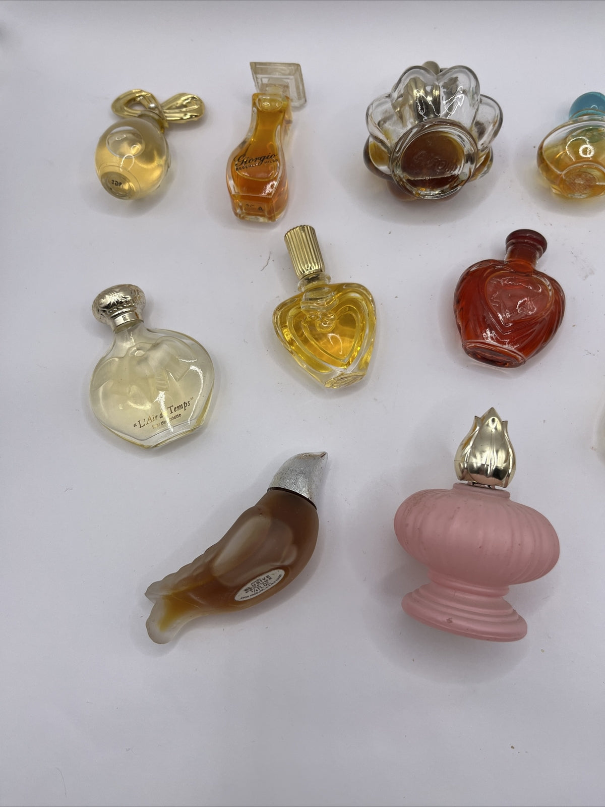 Vintage Perfumes Lot Of 12 Some Full