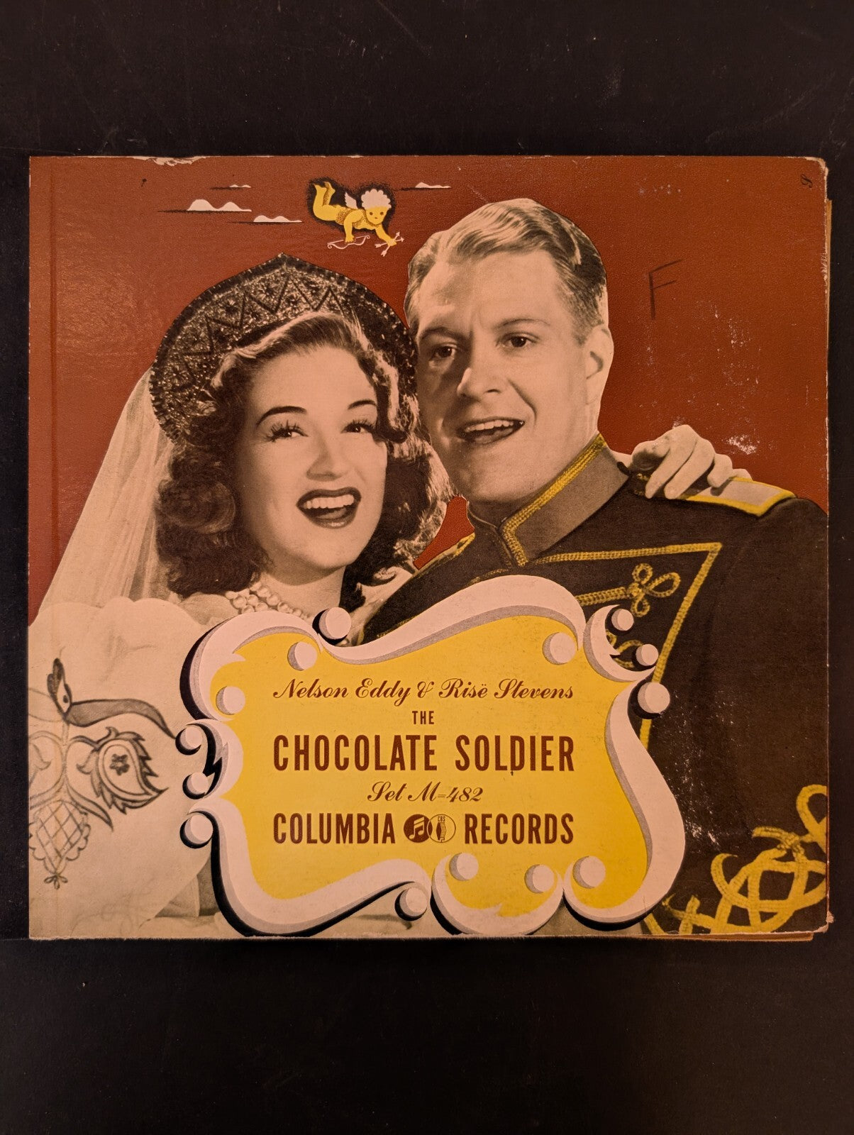 Nelson Eddy Rise Stevens-The Chocolate Soldier 3  10" Set Shellac 78 RPM 1941
