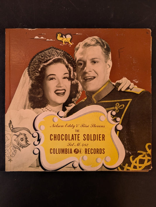 Nelson Eddy Rise Stevens-The Chocolate Soldier 3  10" Set Shellac 78 RPM 1941