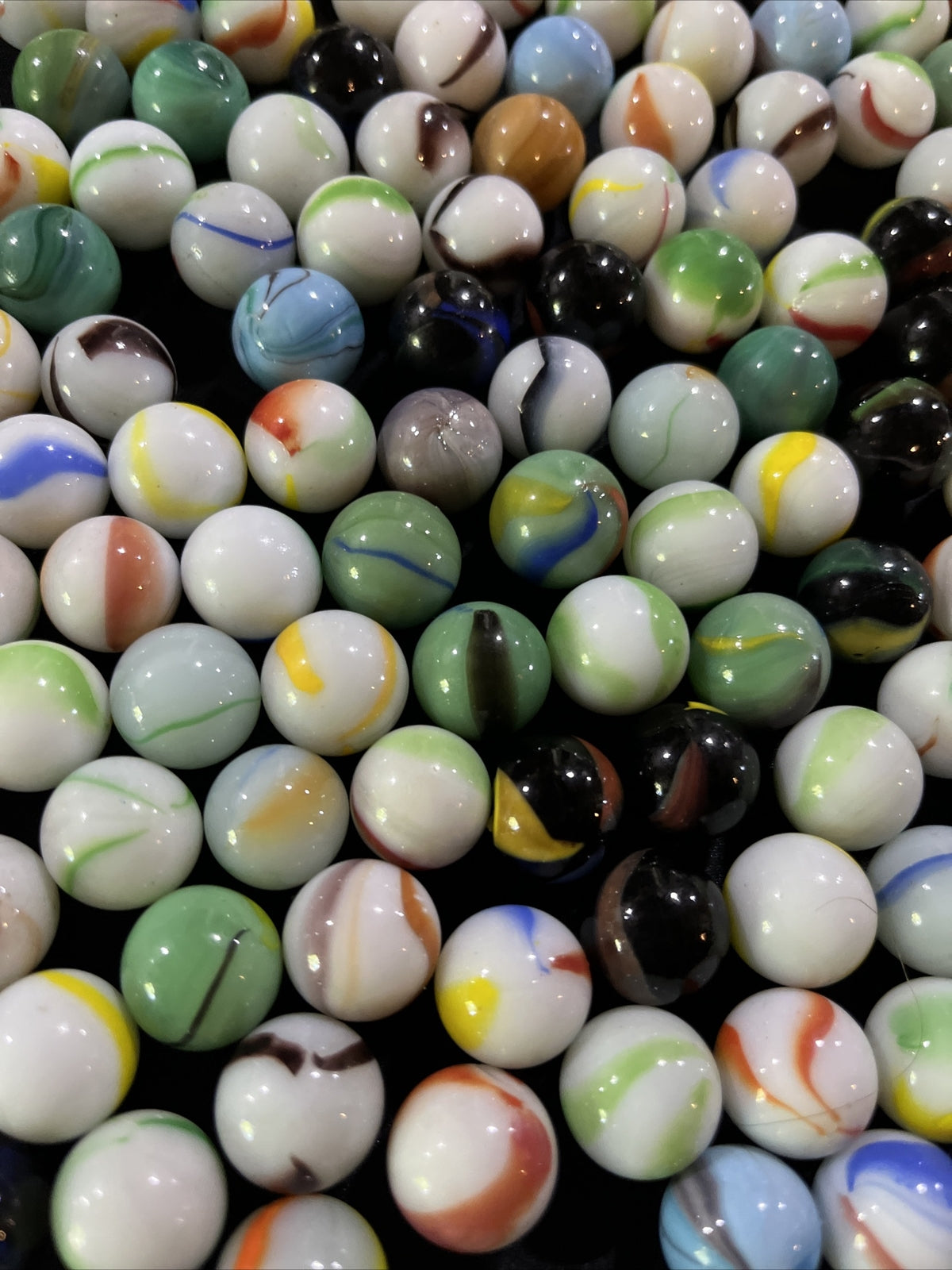 Marbles  Over 200 Vintage 1945
