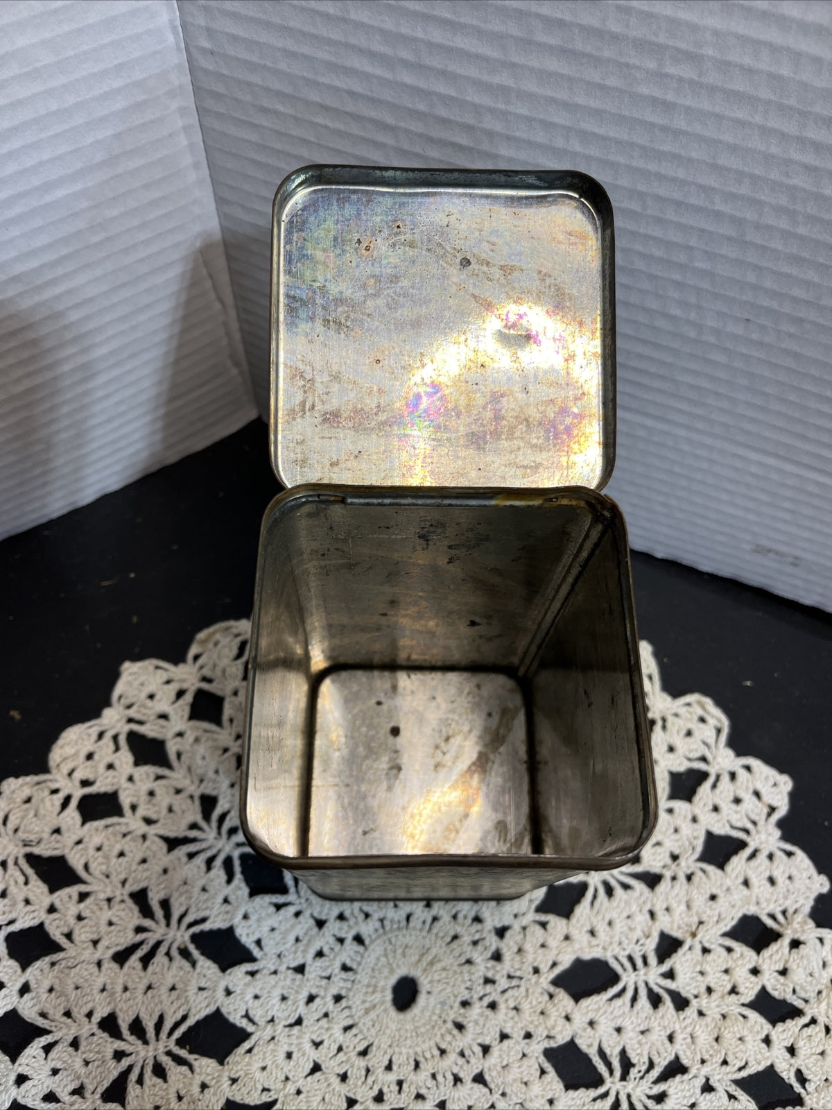 VINTAGE EMPTY MONARCH BREAKFAST COCOA TIN CAN
