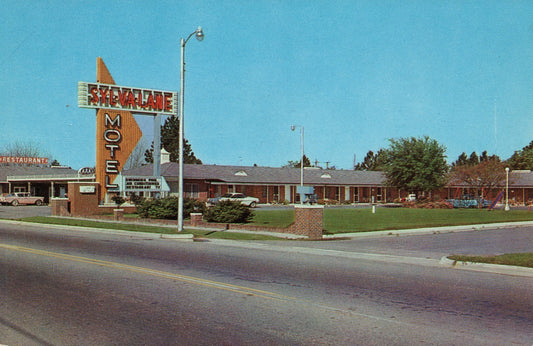 Sky-Va-Lane Resturant Sylvania GA Georgia Hotel Motel Postcard