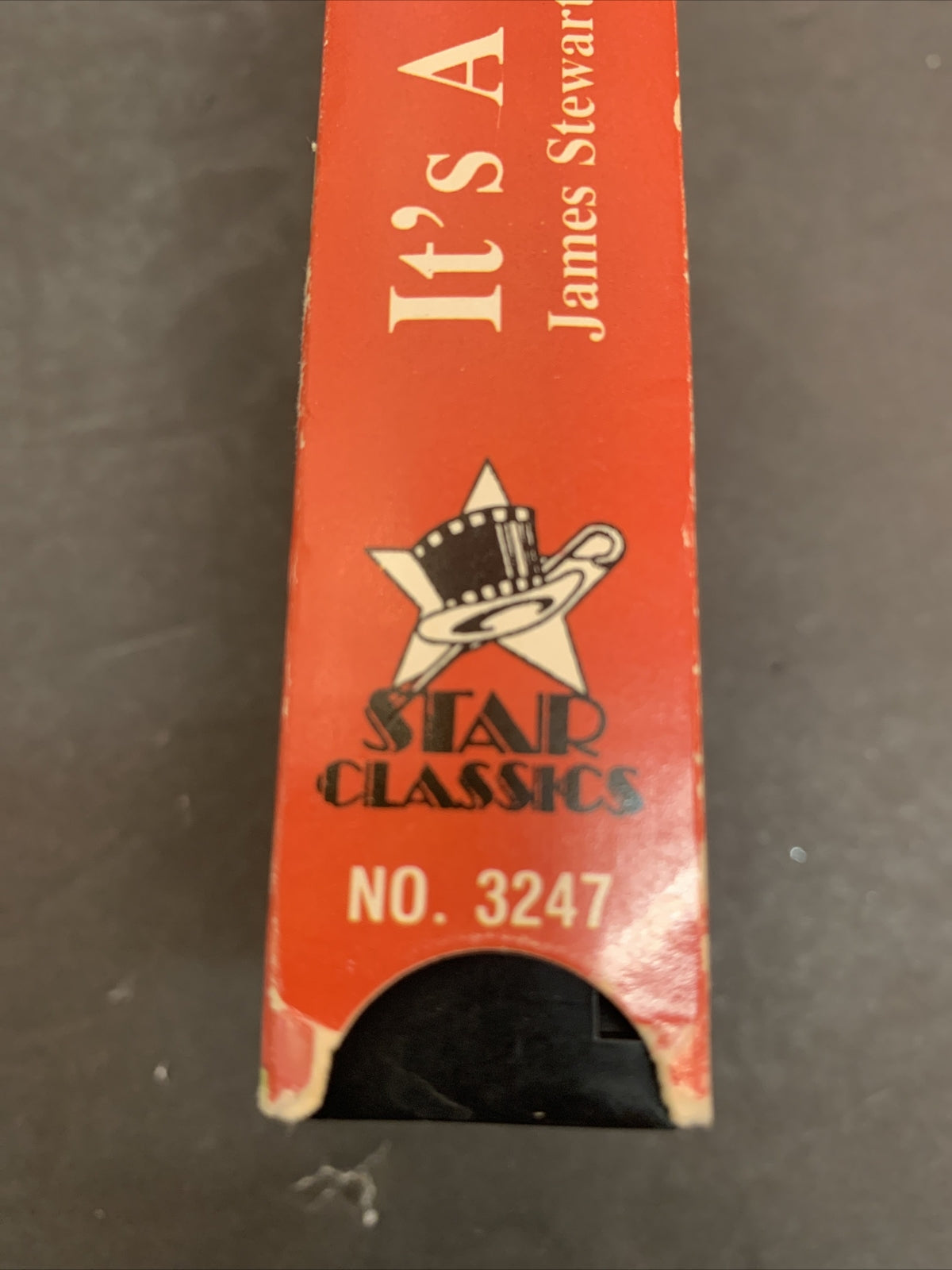 Vintage Frank Capra's "It's a Wonderful Life" Black and White VHS Tape
