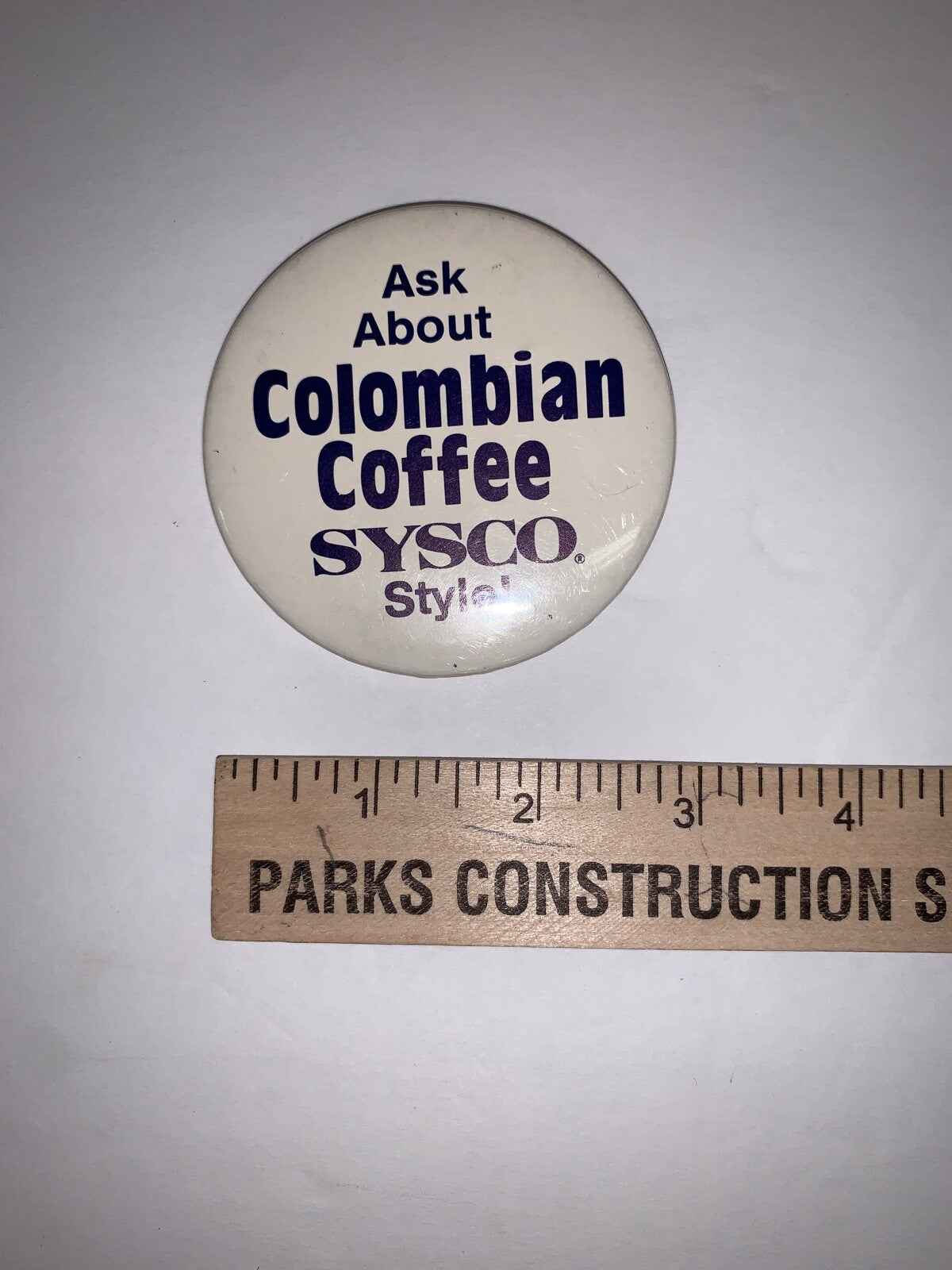 Lot of 8 Vintage Sysco Advertising Pinback