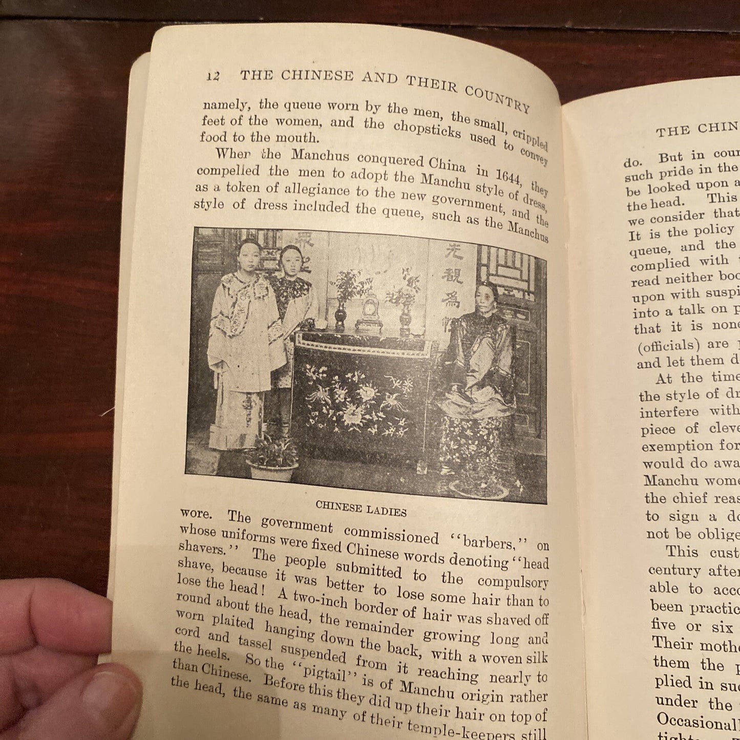 1913 Vintage The Chinese and their Country E M Paulson Instructor Series Book 