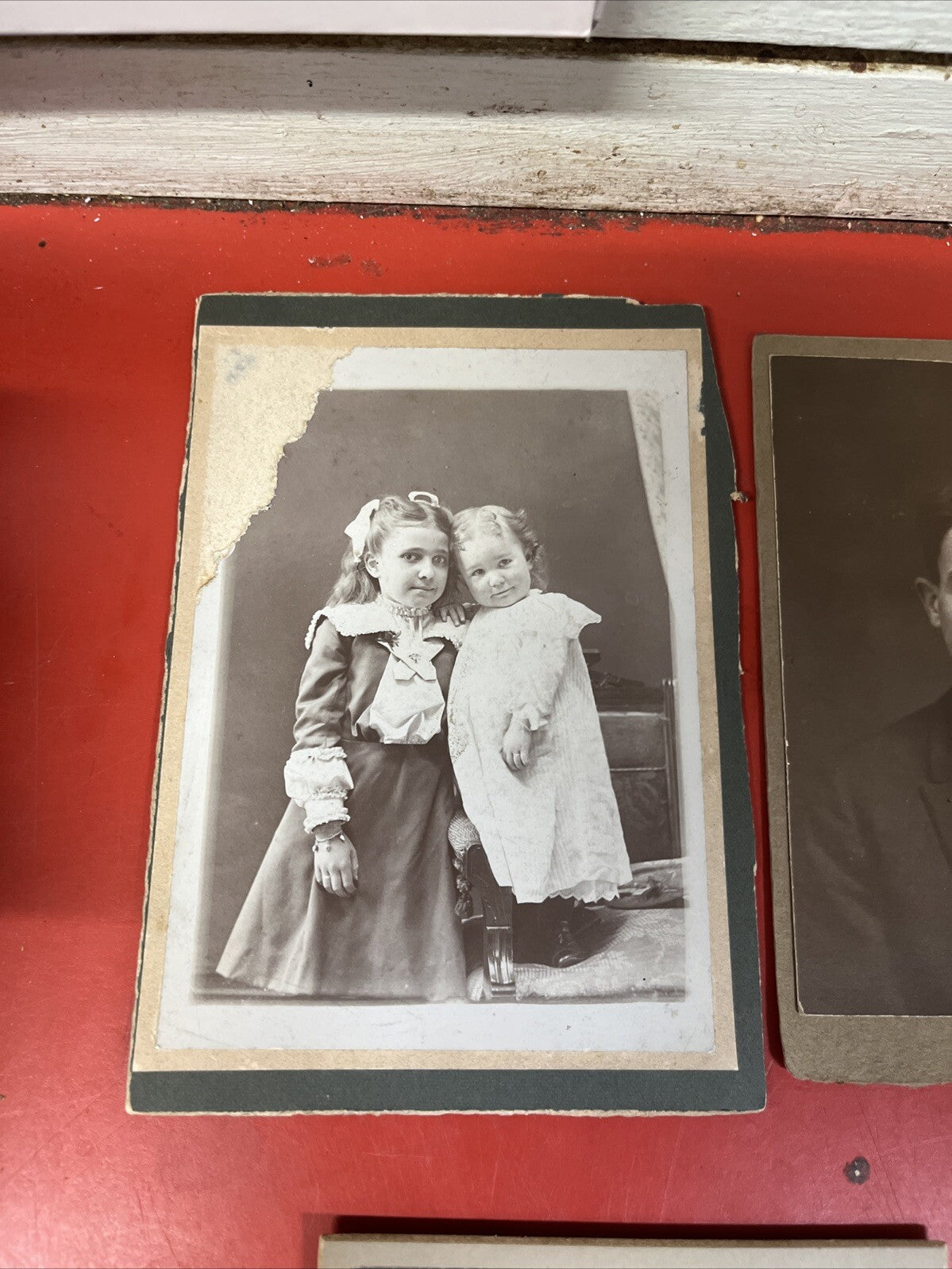 ANTIQUE 1900's ORIGINAL PEOPLE  PHOTO LOT OF 5