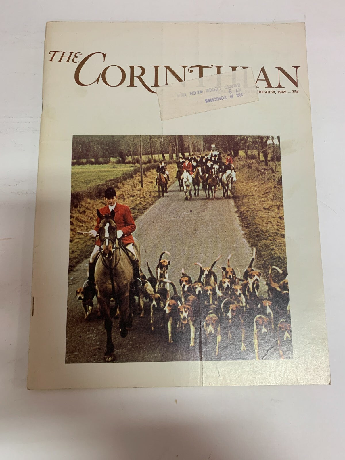 Corinthian Horse Show Beagle Program Ontario Canada 1969
