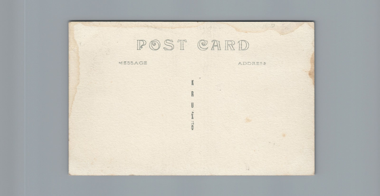 Real Photo Bridge  Hubbardston MI Michigan Mich  Postcard