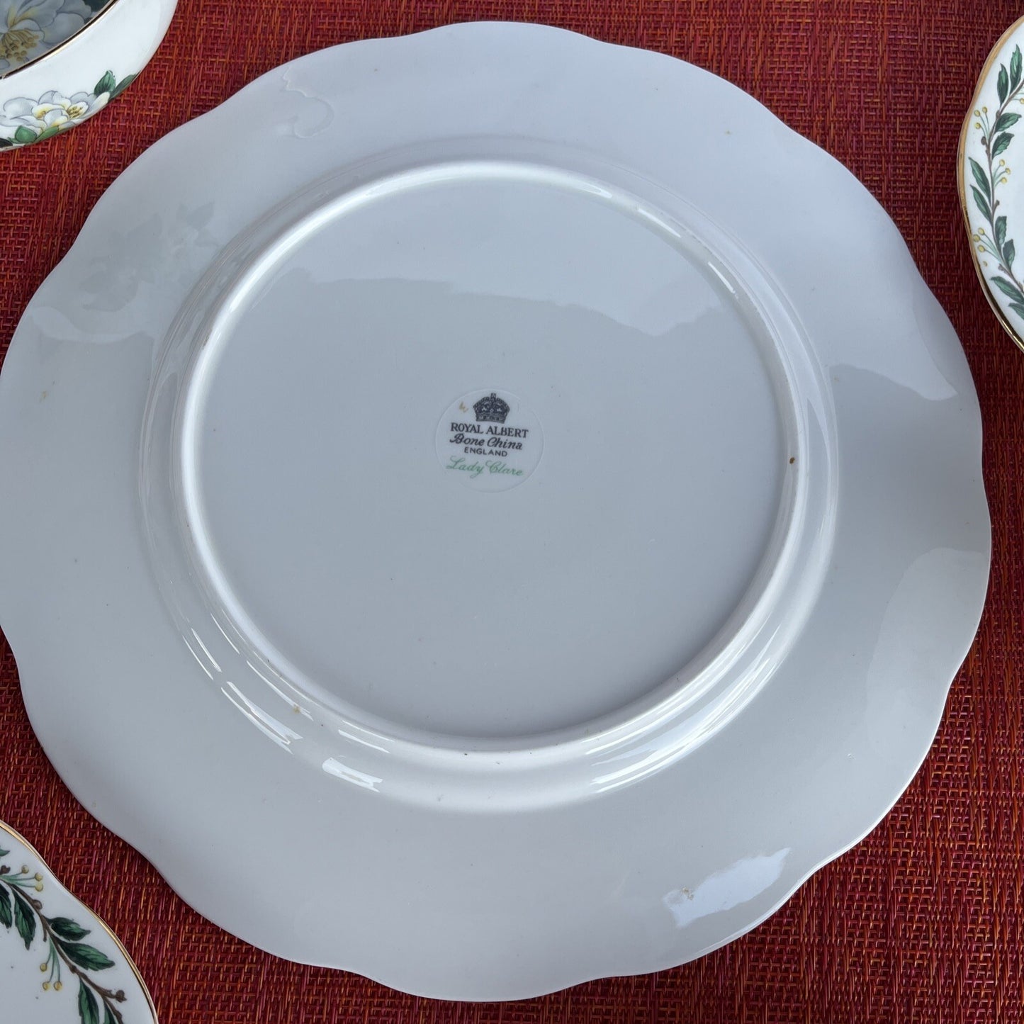 Royal Albert - Lady Clare Bone China, 6 - Pc Serving Set  - England Floral