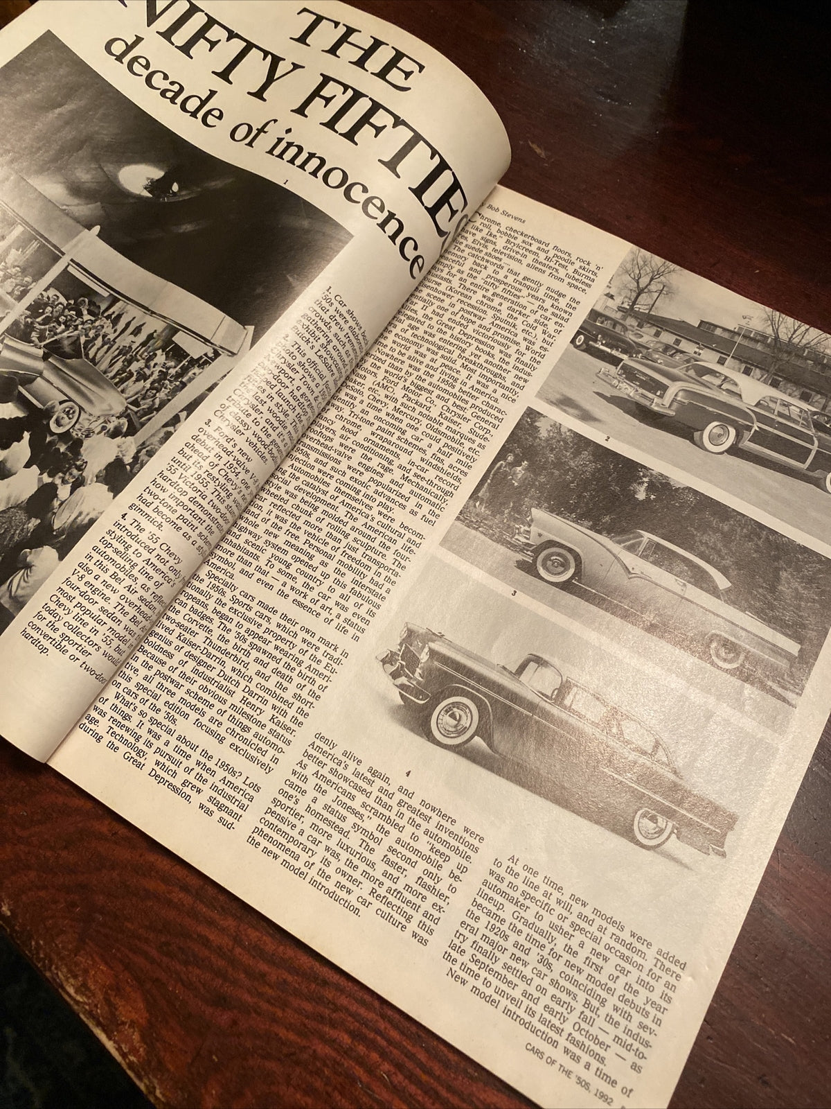 Car & Parts Magazine 1992 Cars Of The 50's Skylark Mercury DeSoto Thunderbird