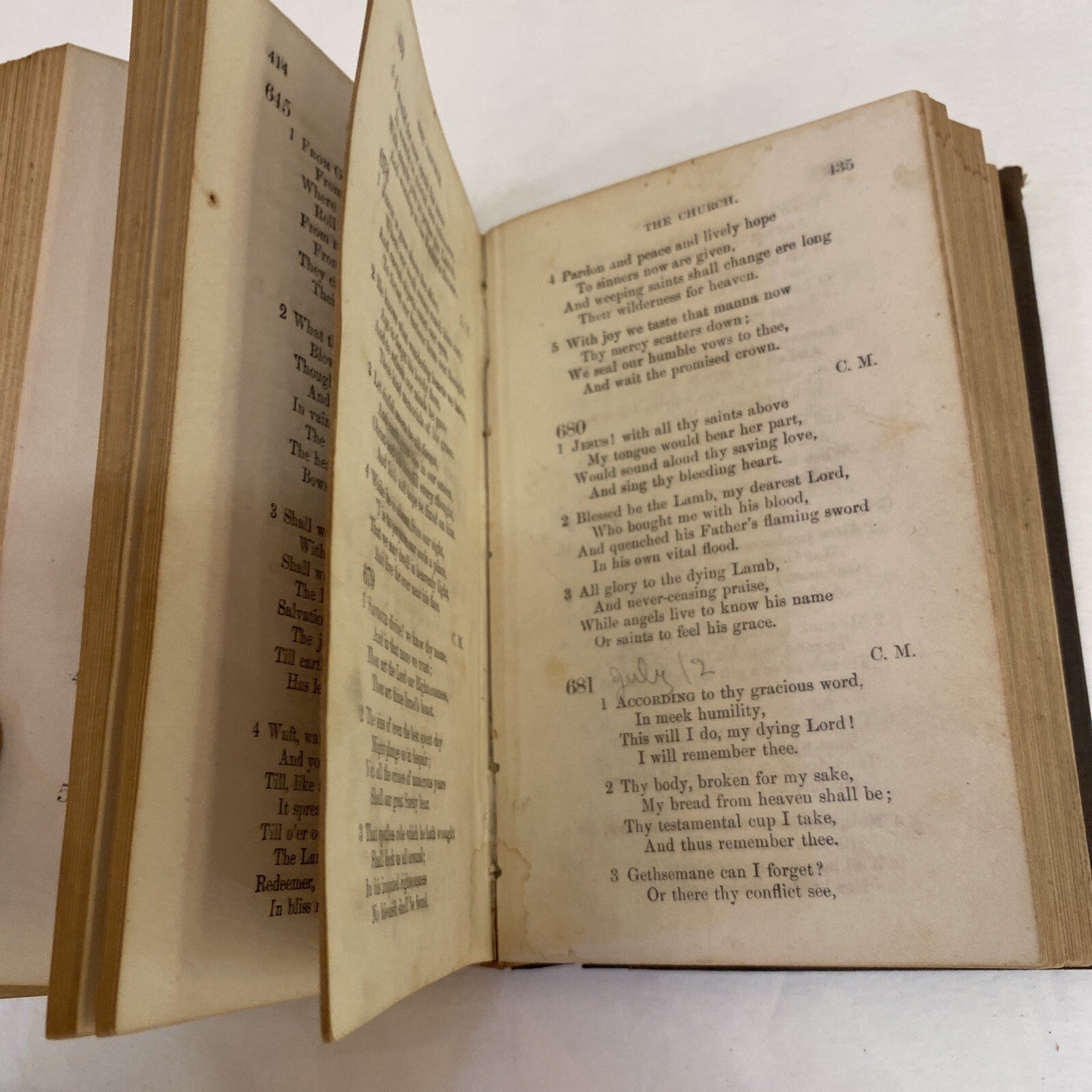 THE PRESBYTERIAN HYMNAL 1874 ANTIQUE RARE BOOK LEATHER REV. JOSEPH T DURYEA D.D.