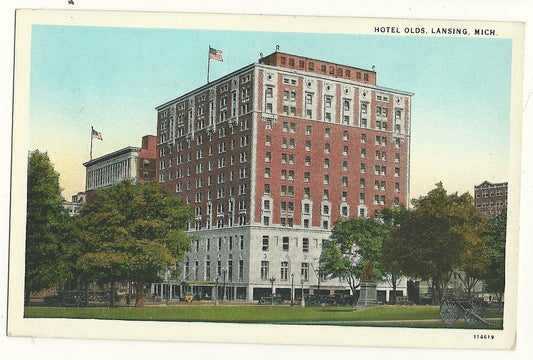 Hotel Olds Lansing MI Cannon Old Cars