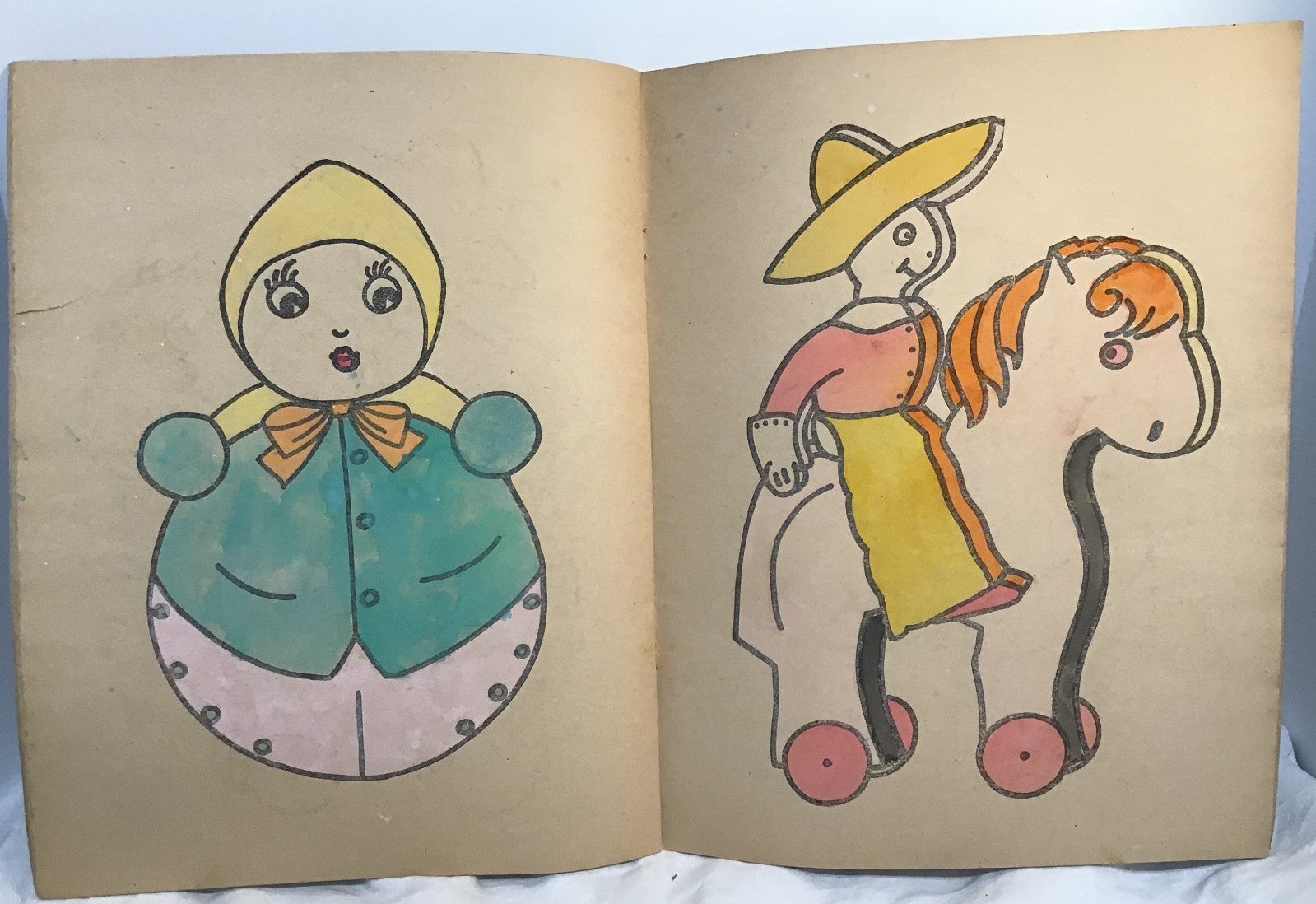 Vintage First Prize Paint Book Jack Murray 202 