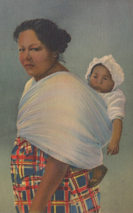 Cherokee Mother Papoose Reservation Smoky Mountains National Park TN Tennessee