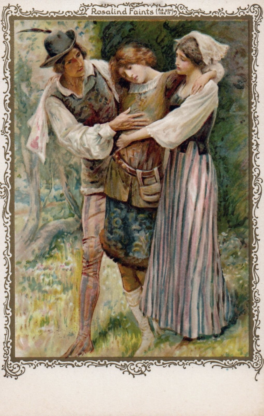 Rosalind Faints Shakespeare C W Faulkner England & Germany Series 13