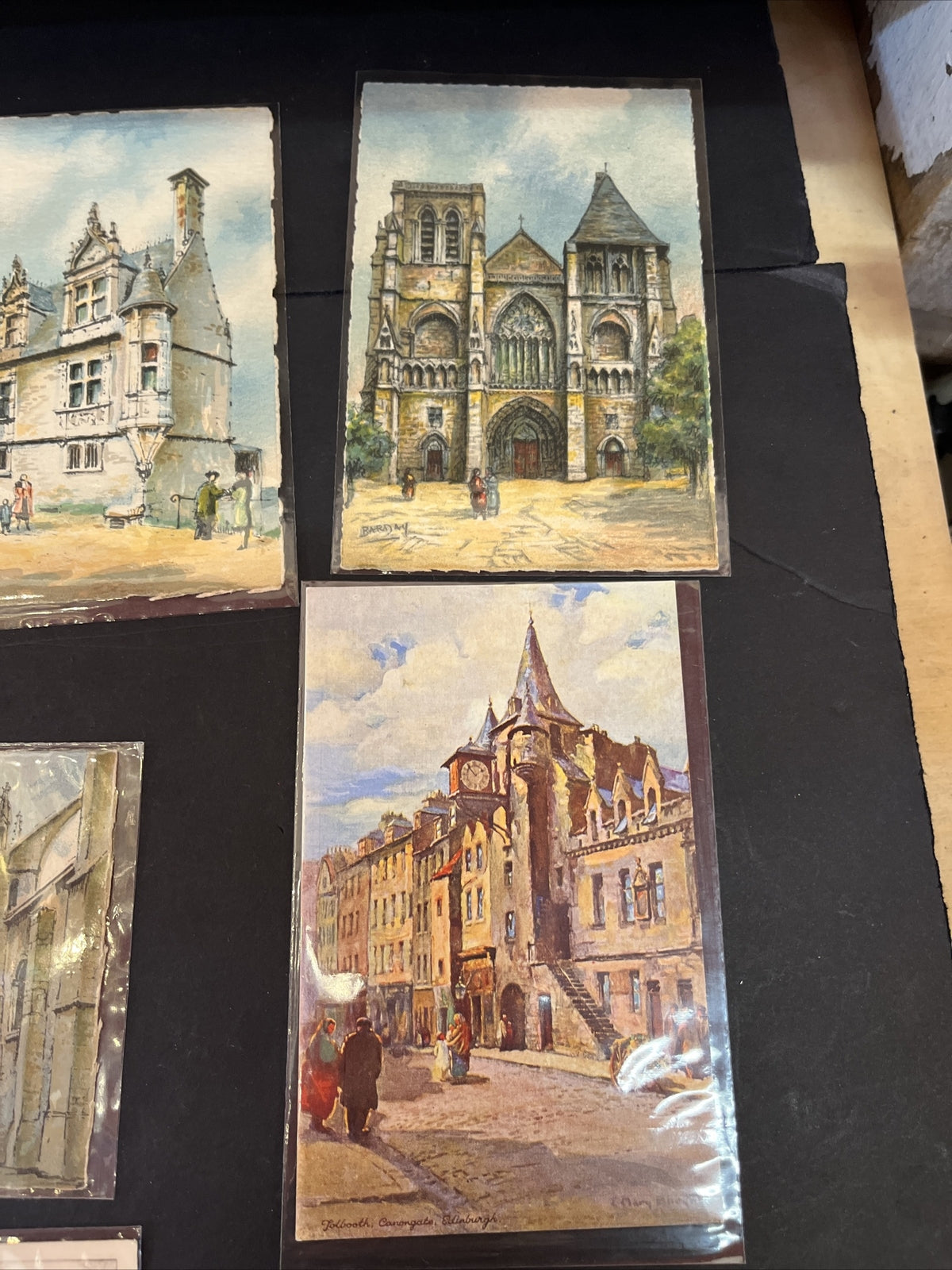 Vintage Postcard Lot Of 13, Oxford University, Cambridge, Le Mans