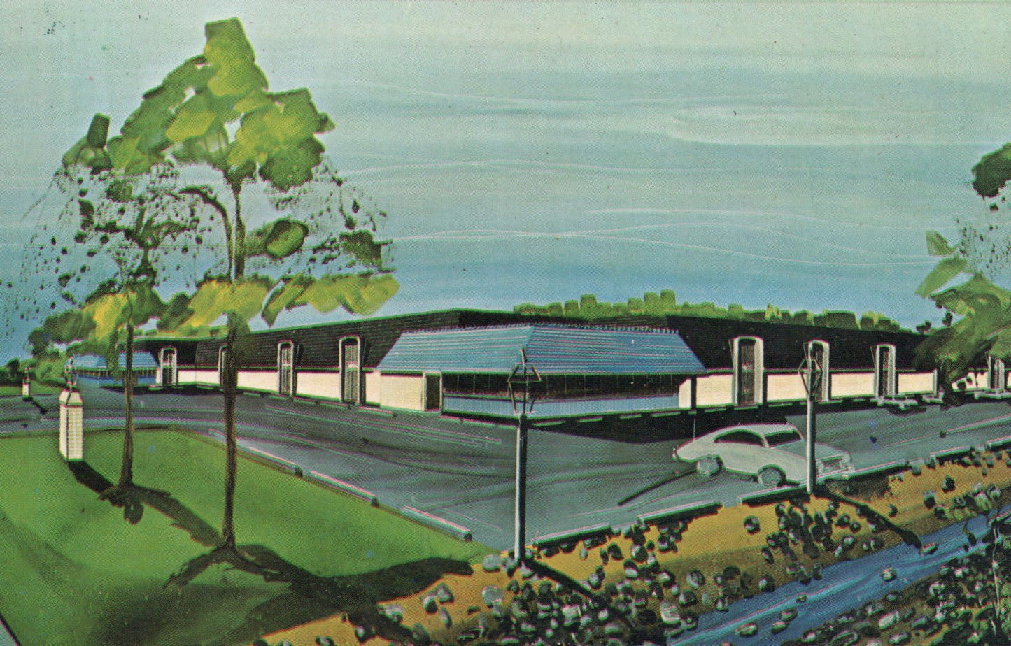 Cascade Motor Inn, Grand Rapids Michigan Mich. MI Postcard