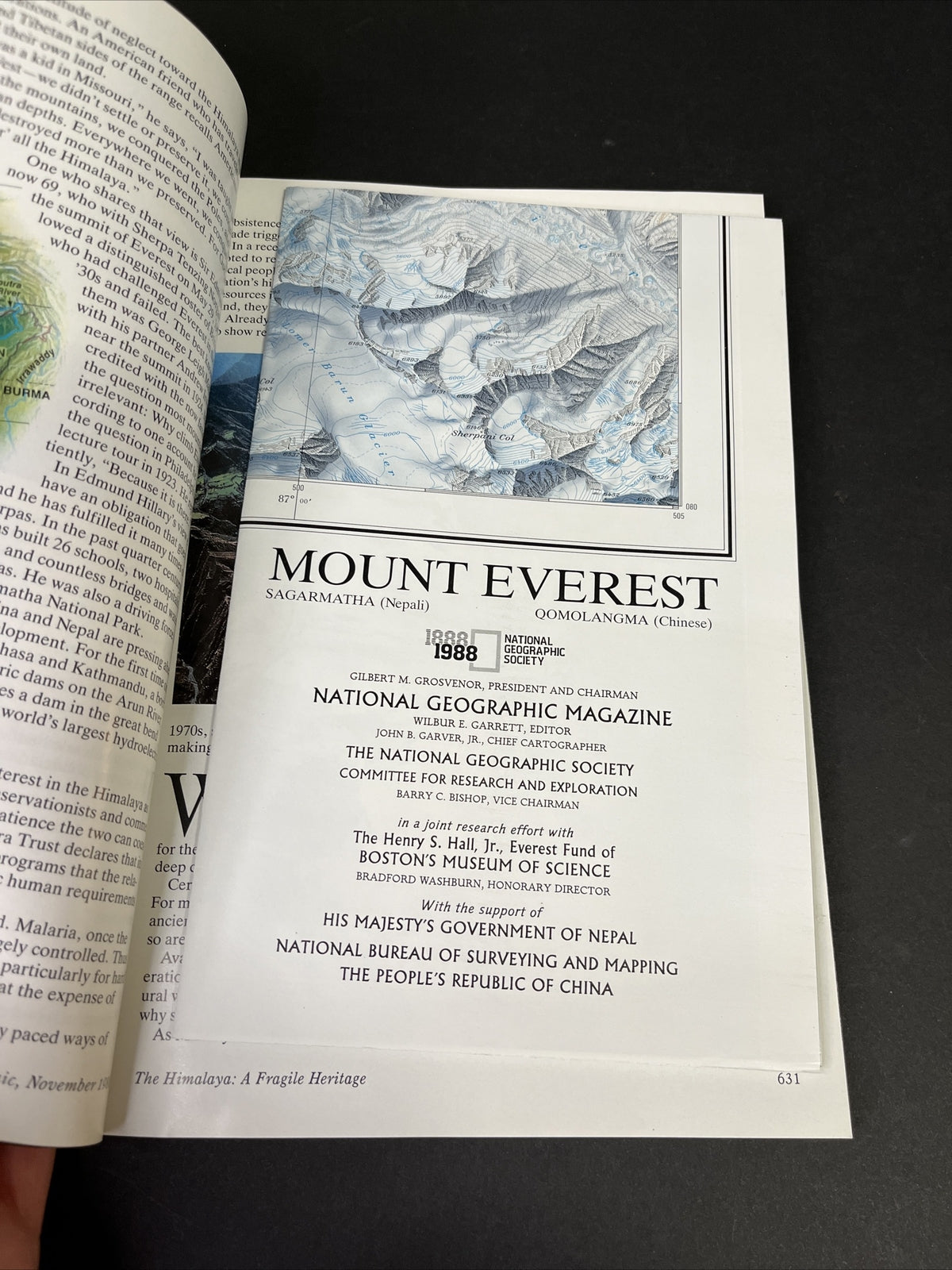 November 1988 National Geographic Exploring the Earth