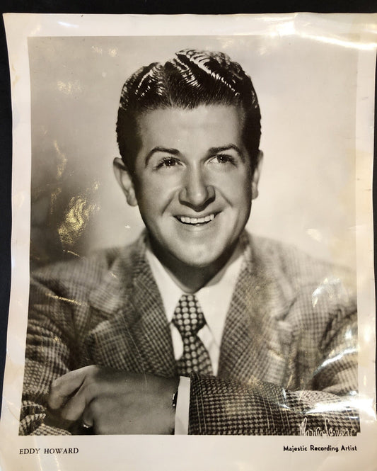 1940s Eddy Howard Majestic Recording Artist Maurice Seymour Photograph