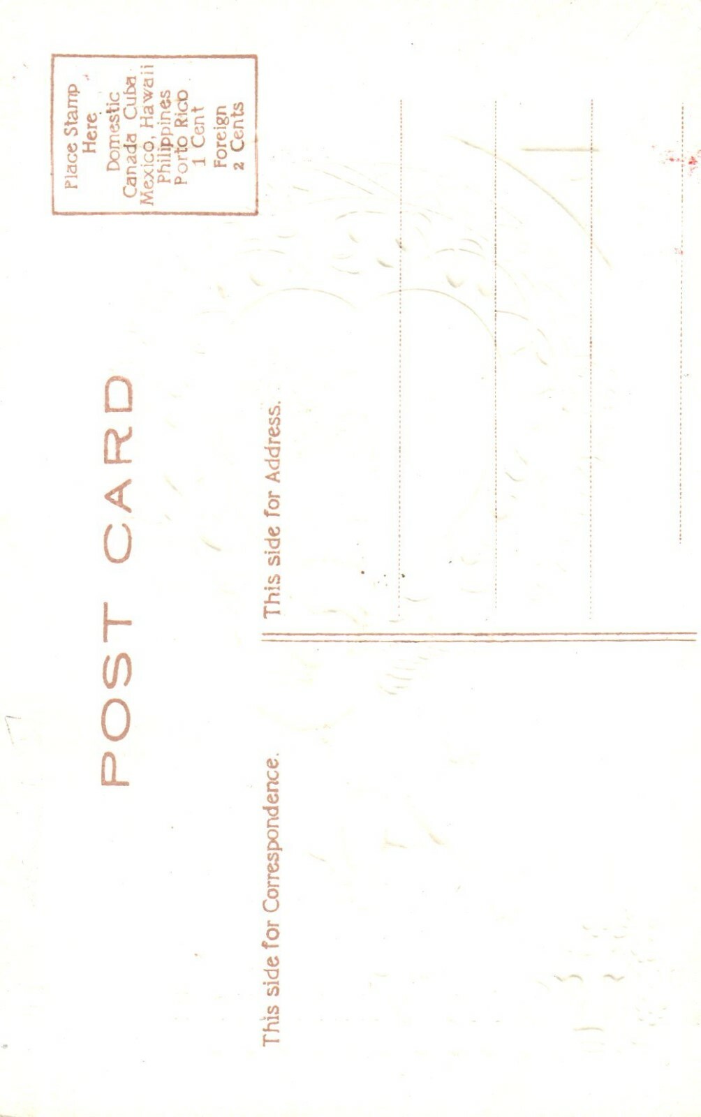 P Sander 1912 Cupid carries Torche Scenic Valentine Vintage Postcard #500