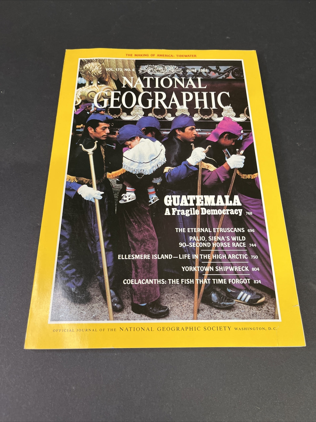 June 1988 National Geographic Guatemala A Fragile Democracy 