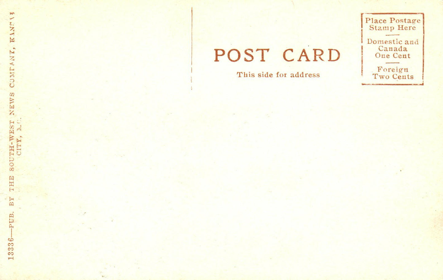 13336 Drive In Karnes Park Kansas City MO Missouri Postcard
