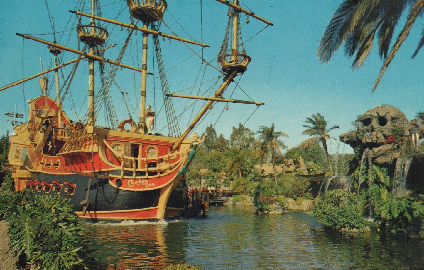 Pirate Ship Chicken of the Sea Disneyland Disney Amusement Park Fantasyland