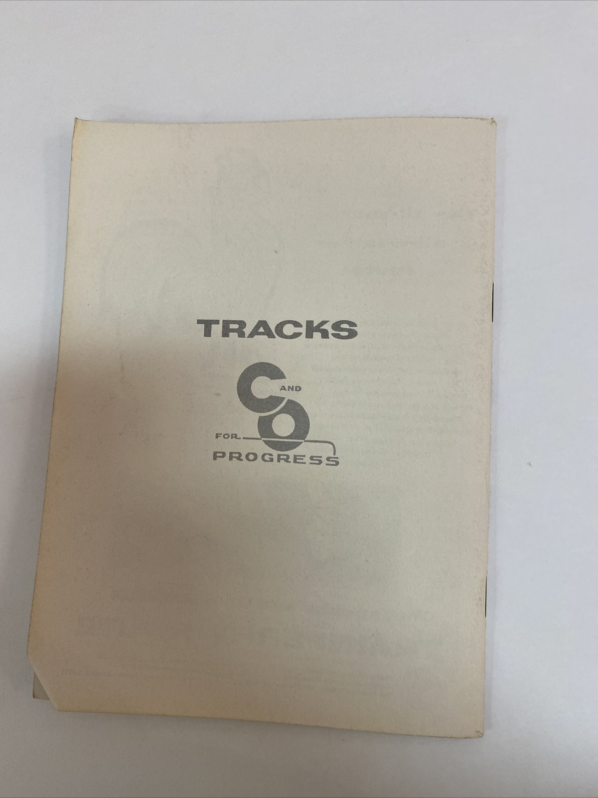 January 1957 TRACKS MAGAZINE CHESAPEAKE & OHIO RAILROAD RR TRAINS  
