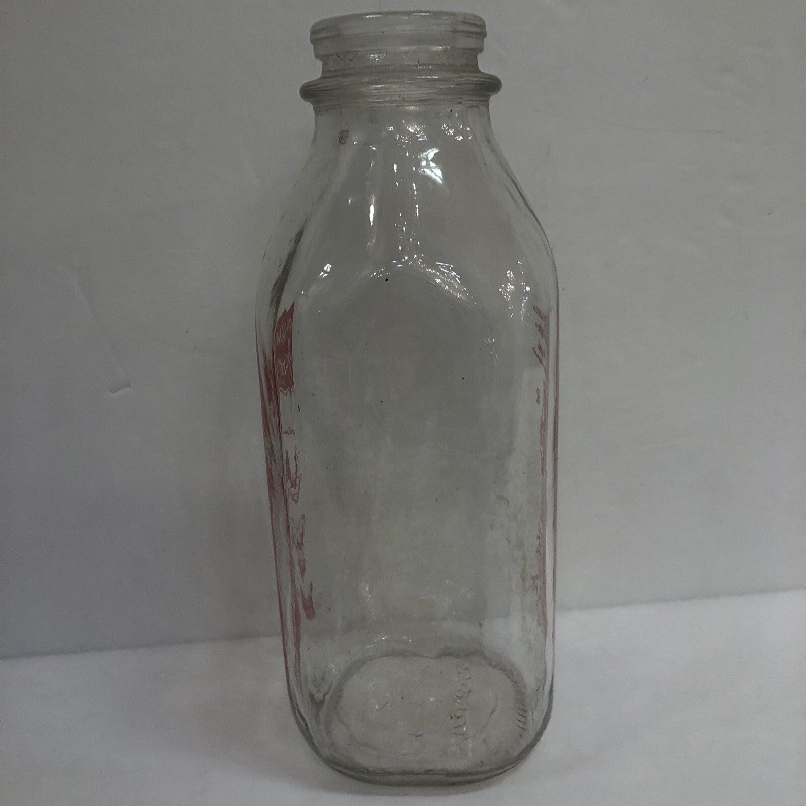 Rare Shetler Family Dairy Kalkaska Michigan Milk Quart Bottle Michigan MI Mich