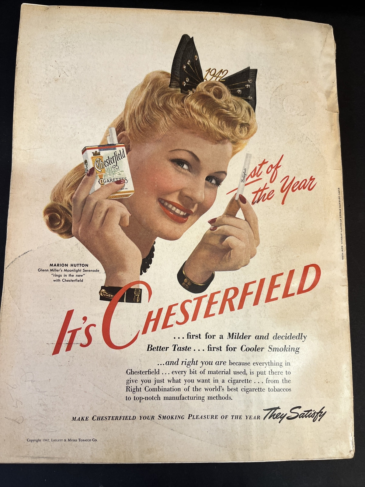 January 1942 Good Housekeeping Magazine- Fannie Hurst Baby In Ski’s