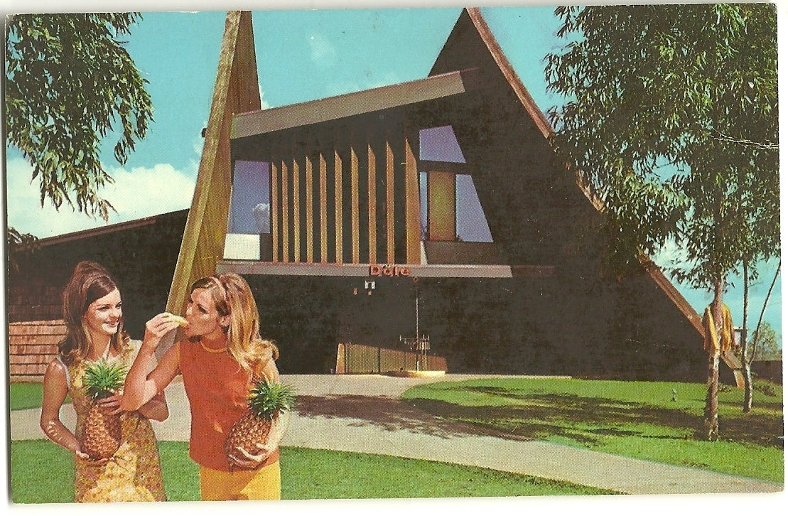 Advertising Dole Pineapple Wahiawa Hawaii HI Postcard