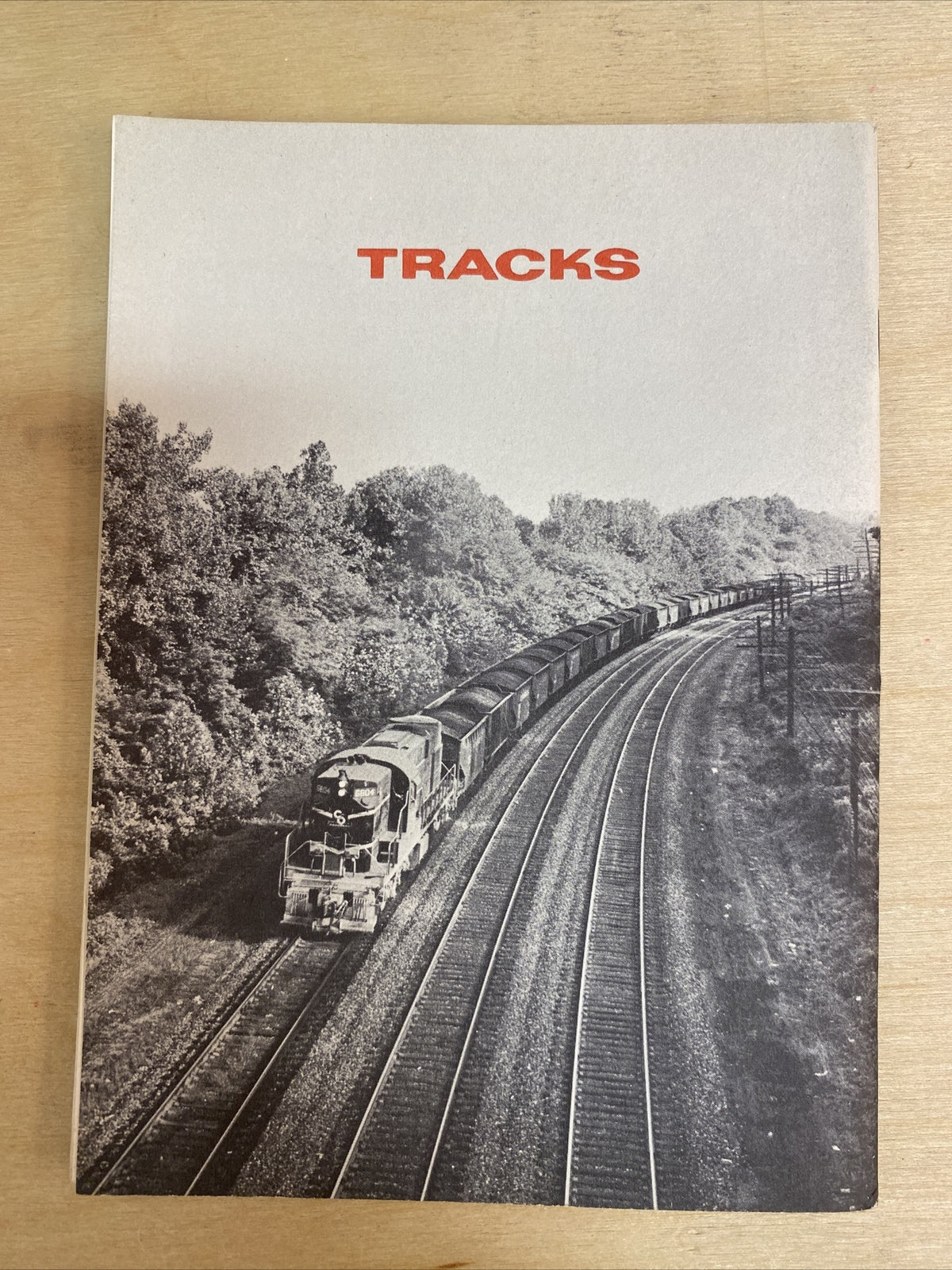 March 1957 TRACKS MAGAZINE CHESAPEAKE & OHIO RAILROAD RR TRAINS  