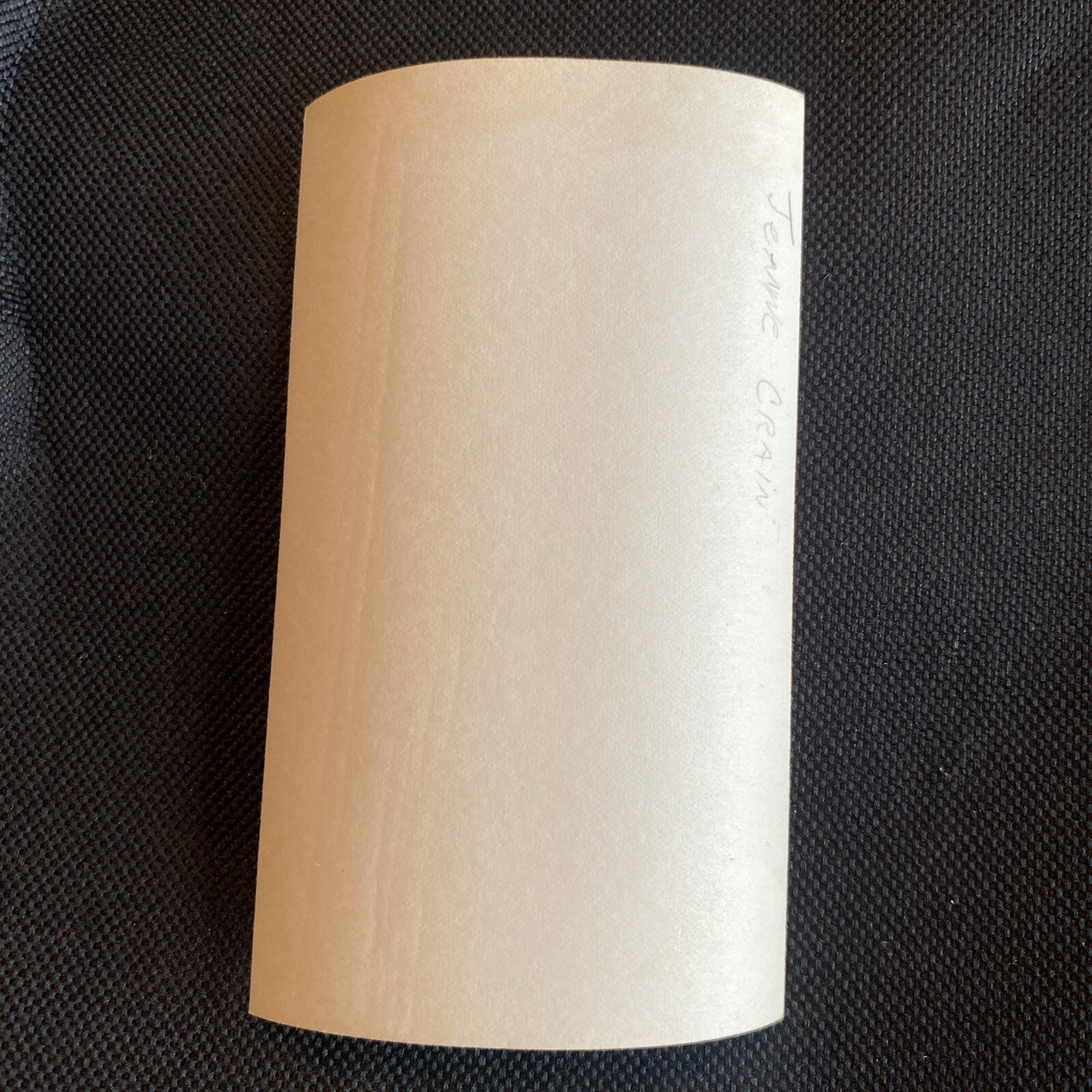 Real Photo Jeanne Crain  2.5" x 4" Hollywood Movie Star Fan Club