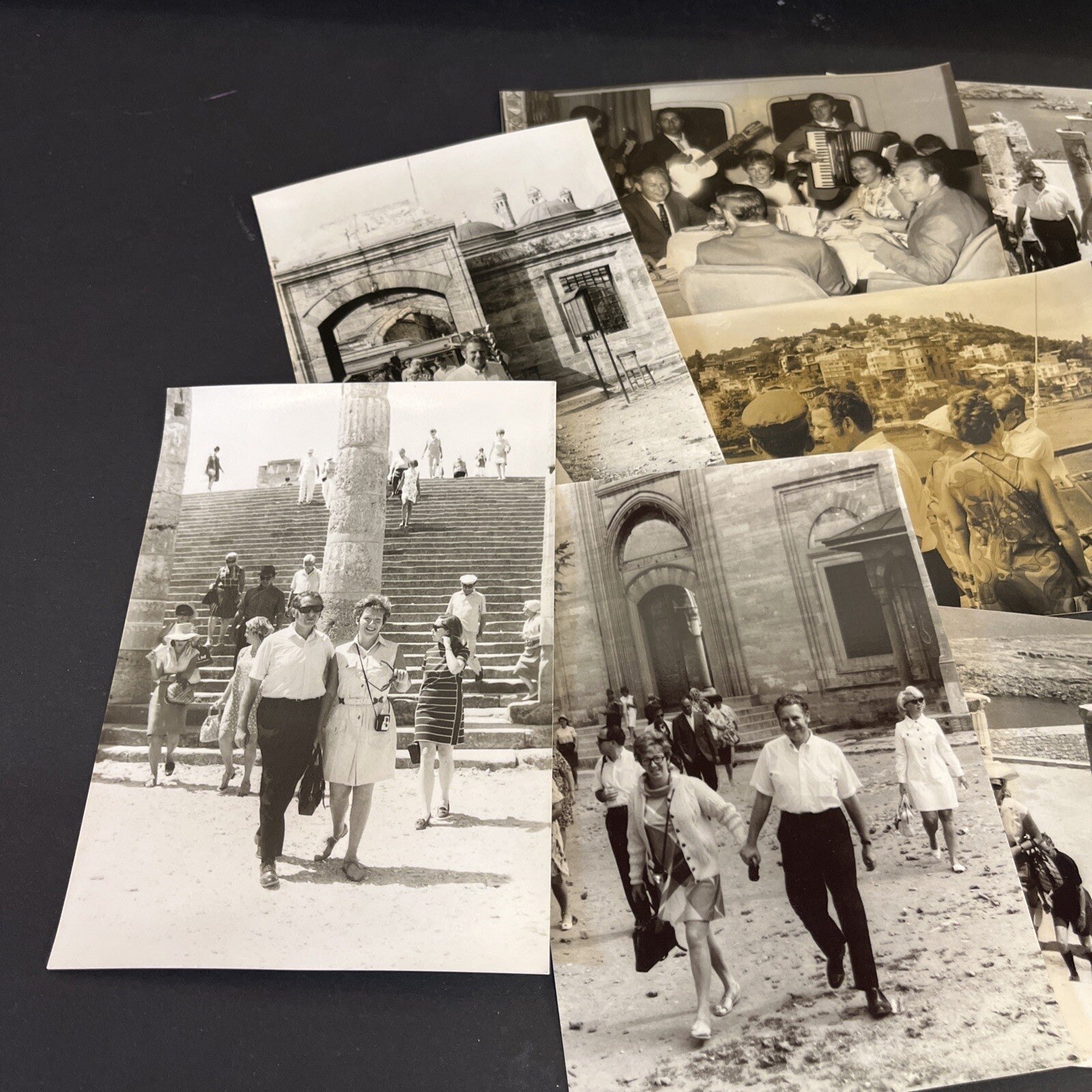 Vintage RPPC  Group Lot of 12 Real Photo Postcards