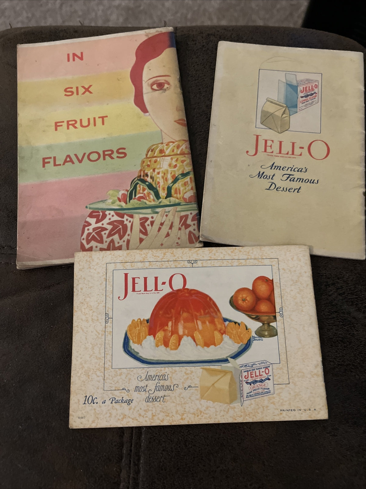3 -Vintage Jello-O Booklets