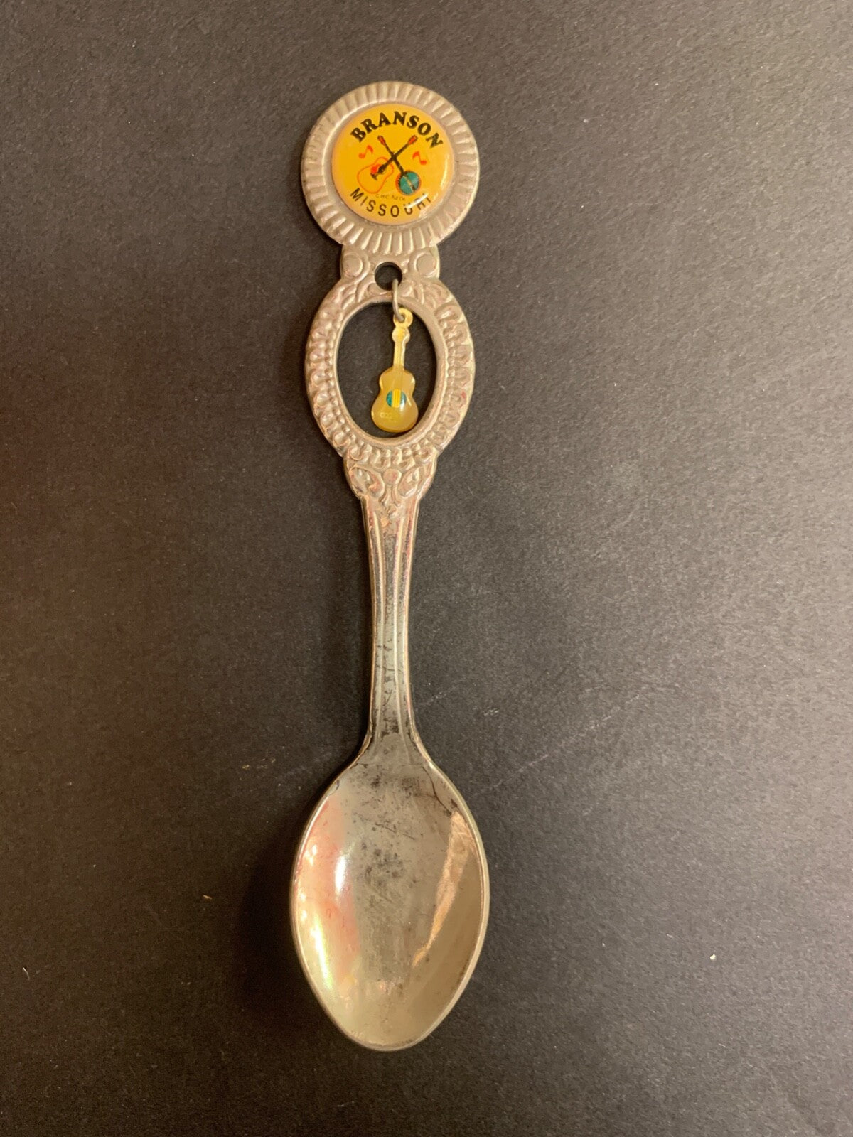 Vintage Branson Missouri Guitar Charm Souvenir Spoon