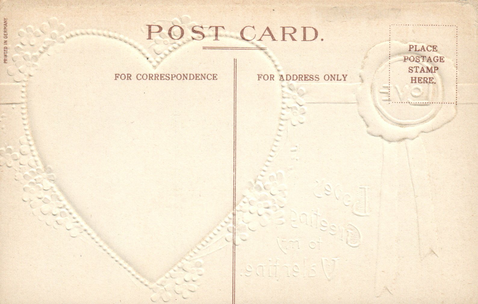 Artist Signed Ellen Clapsaddle Valentine International Art Children on swing 1