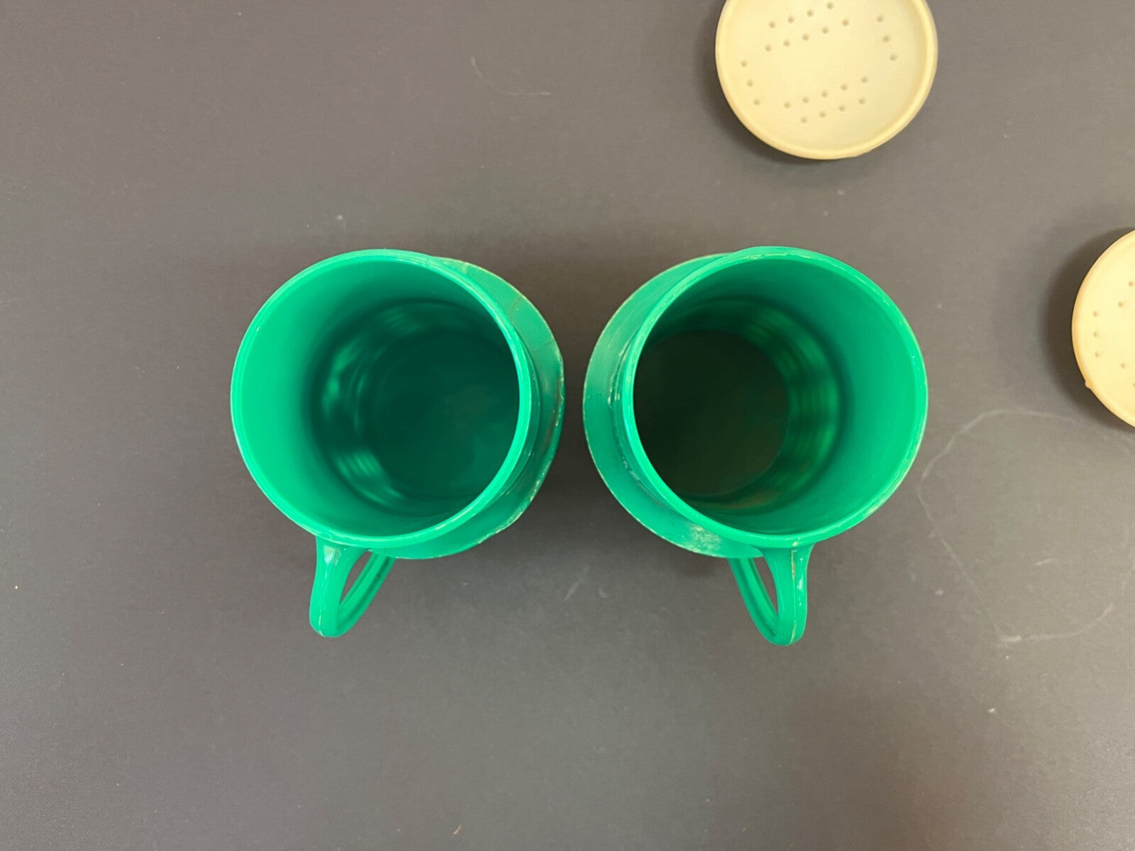 Vintage Planter Peanut Mr. Peanut Green Large Salt and Pepper Shaker