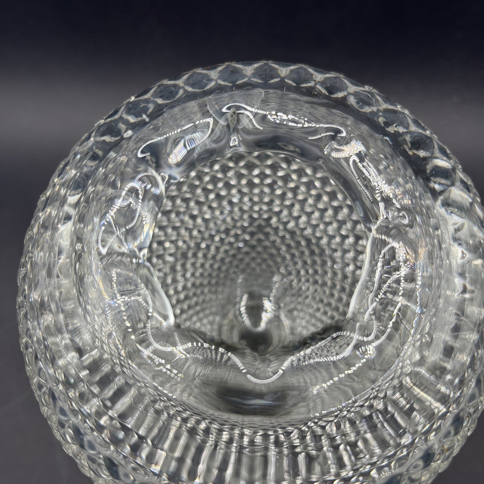 Vintage Blown Glass Ivy Ball