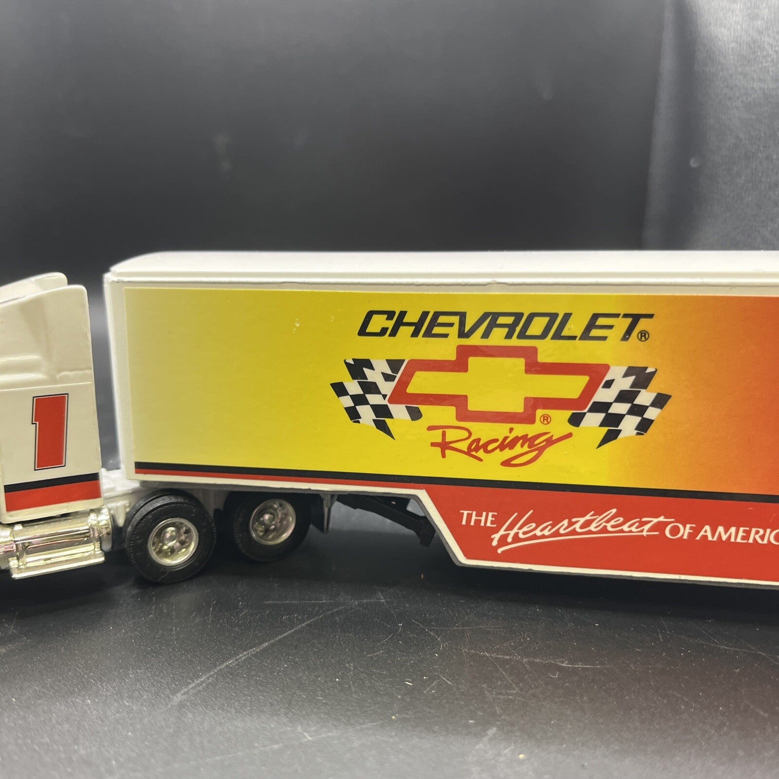 Ertl Sports The Heartbeat of America Chevy Racing 1 Transporter 1:64 Diecast
