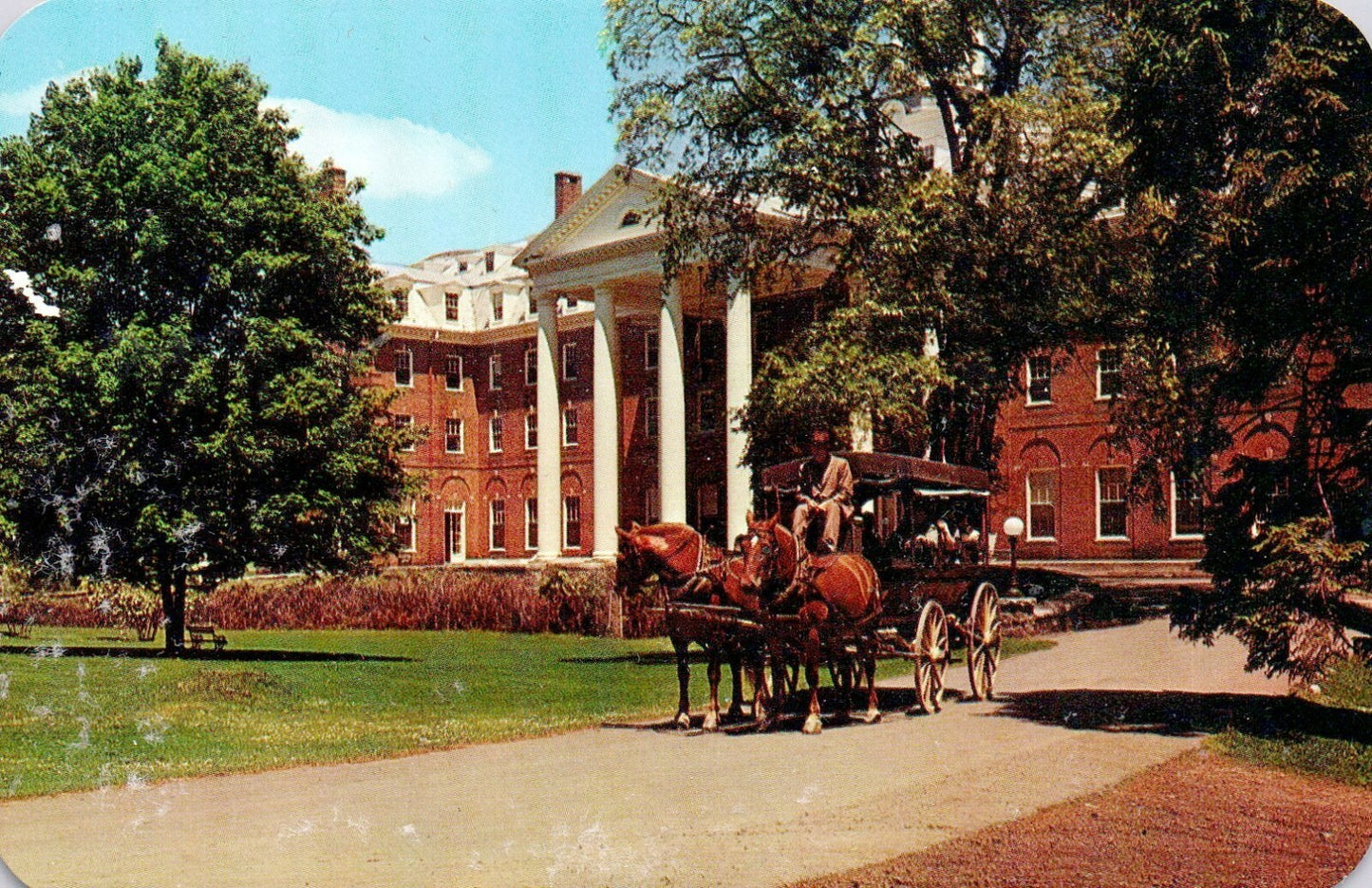 Street View Keystone Motel Pool Cody Wyoming Hotel Postcard