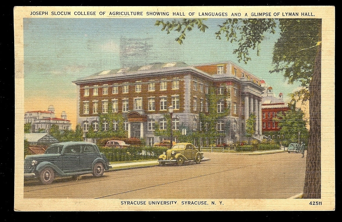 Joseph Slocum College of Agriculture University College  Postcard