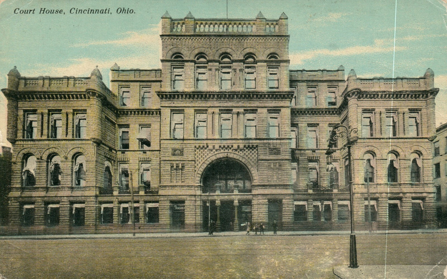 Court House Cincinnati OH Ohio Postcard