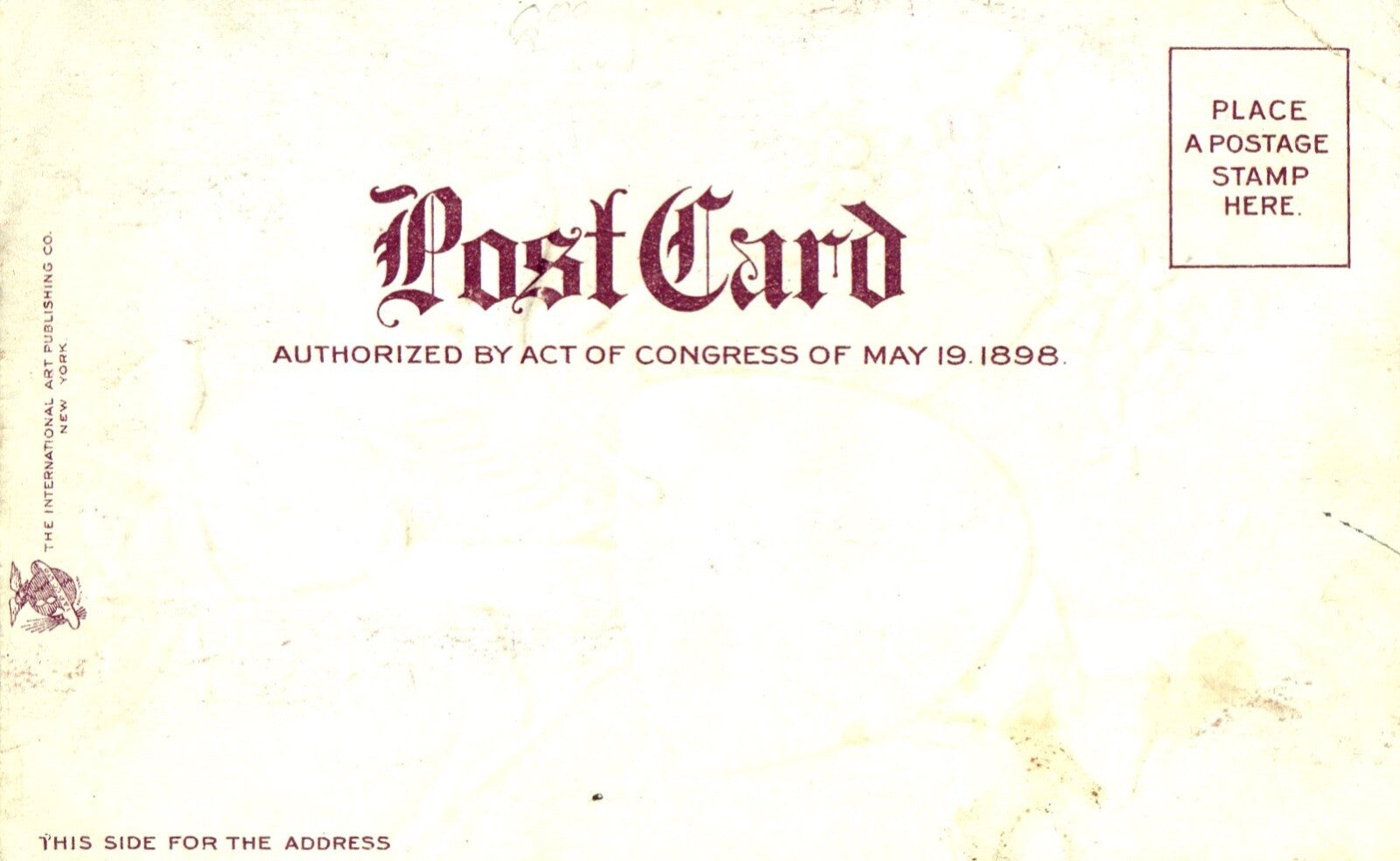 May Your Easter Be Happy Easter Rabbit With Egg Drum Vintage Easter Postcard