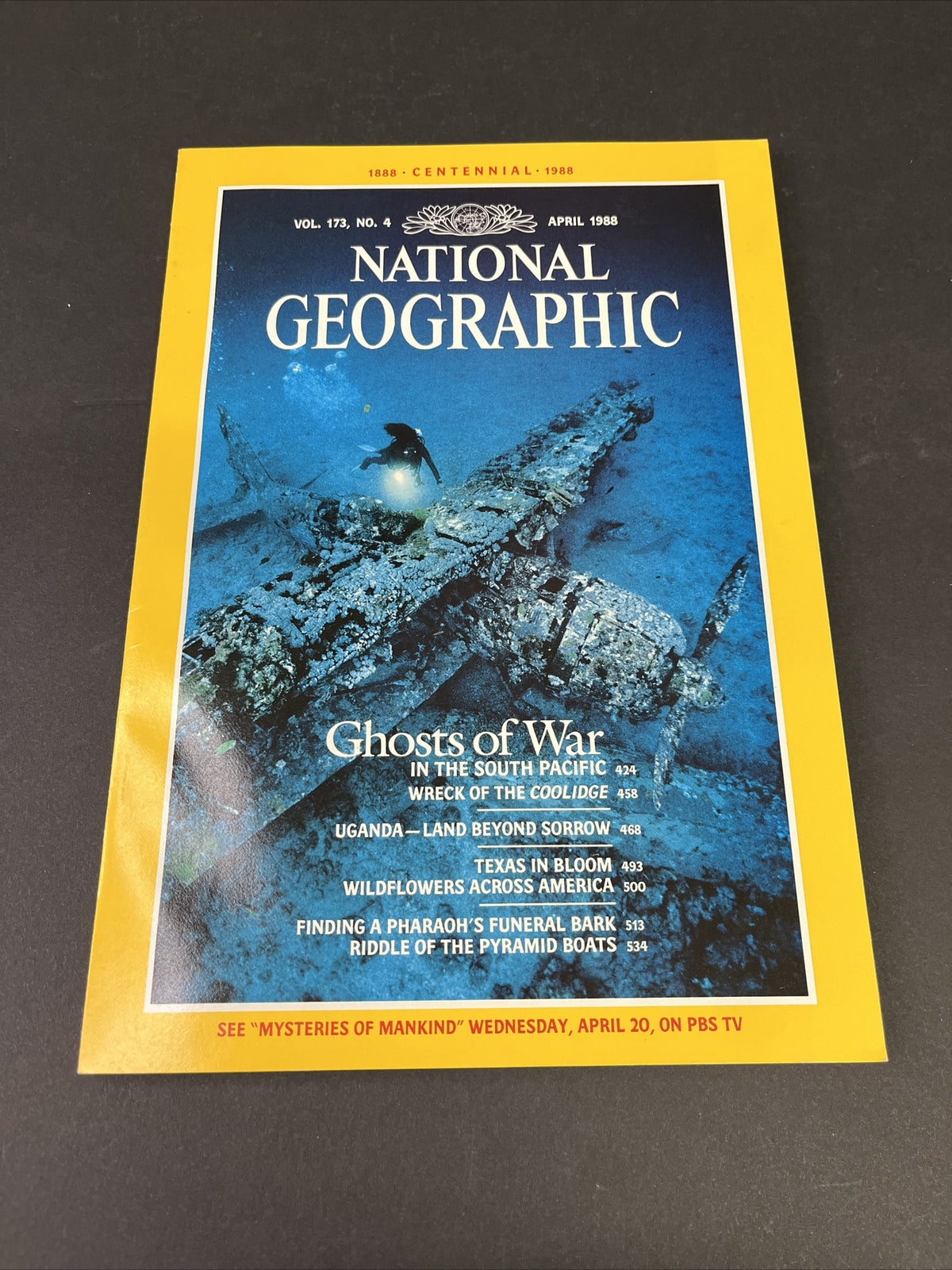 April 1988 National Geographic Ghosts of War
