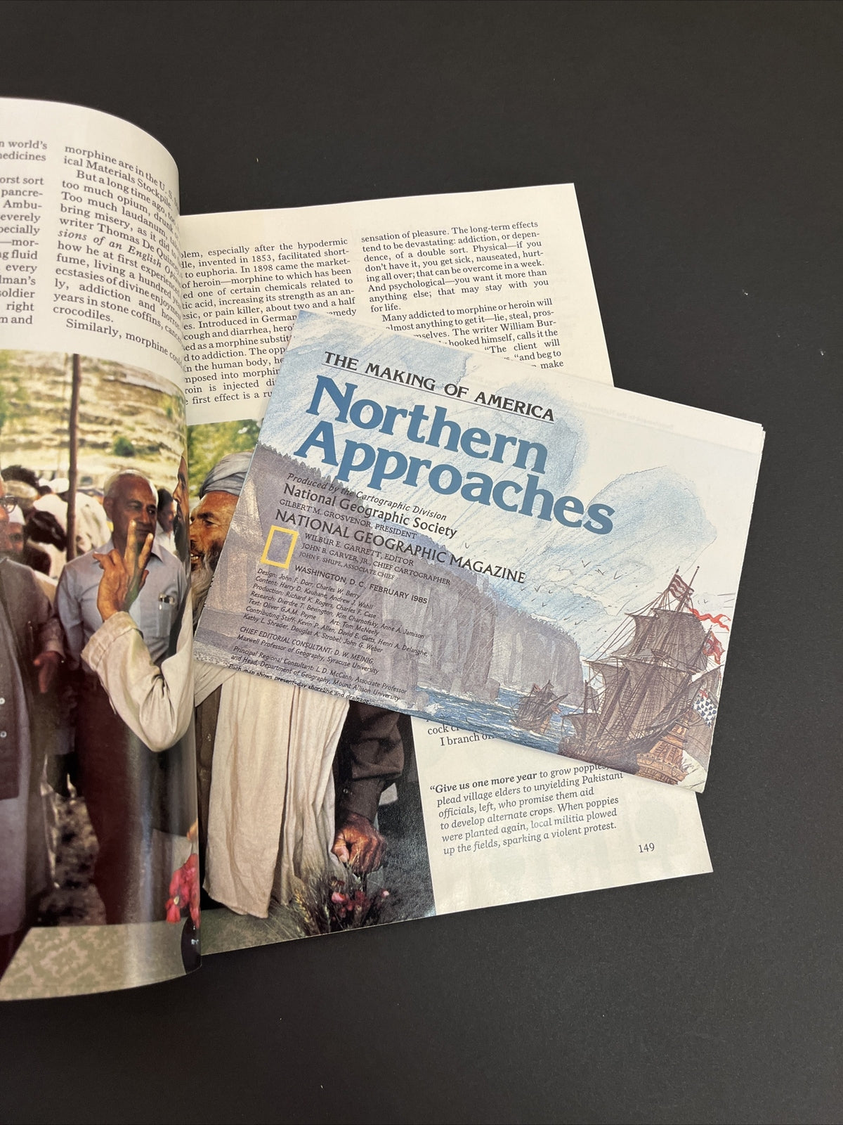 February 1985 National Geographic Greenland's 500 Year Old Mummies