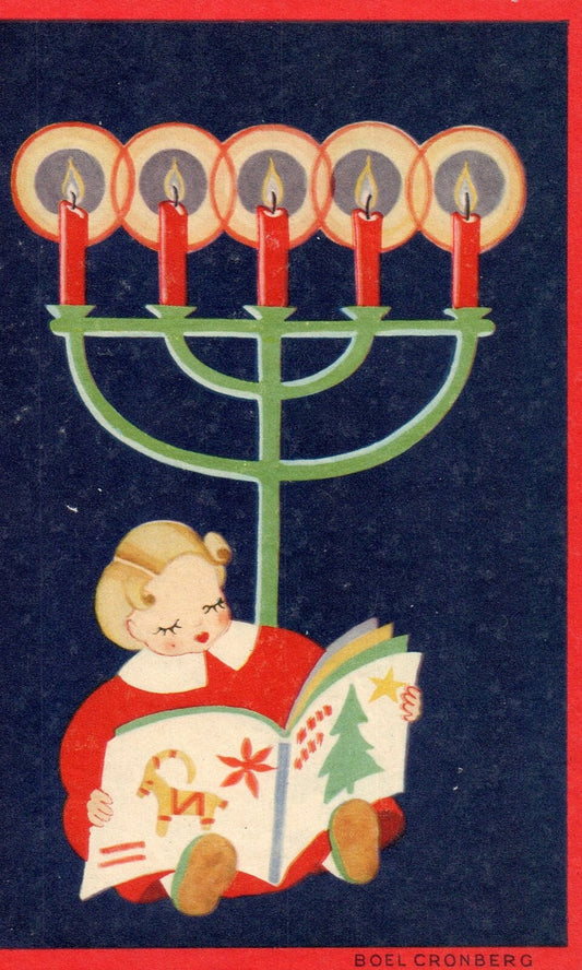 Boel Cronberg Sweden Artist signed Christmas Candle Child Book