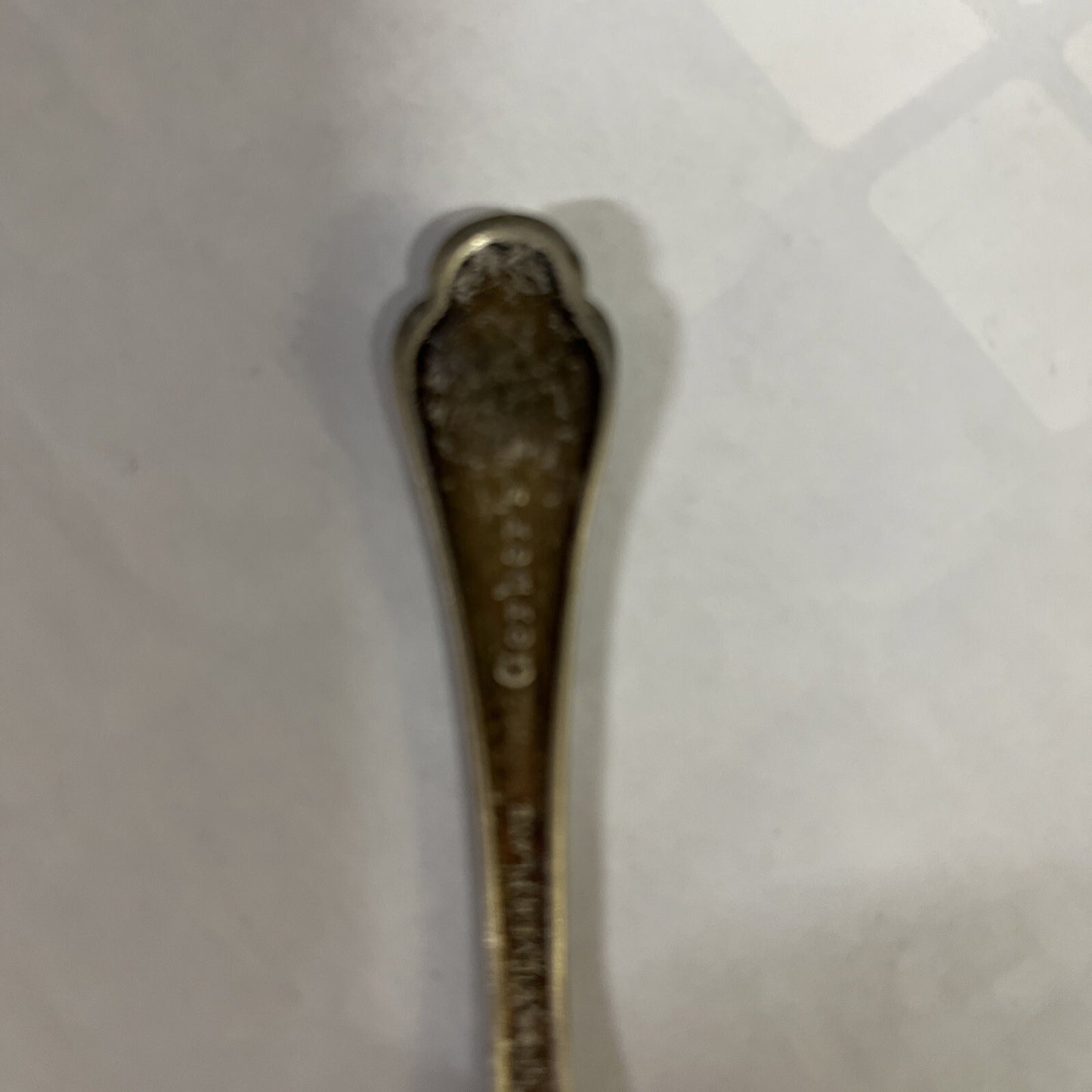 VINTAGE WINTHROP SILVER PLATE GERBER BABY SPOON
