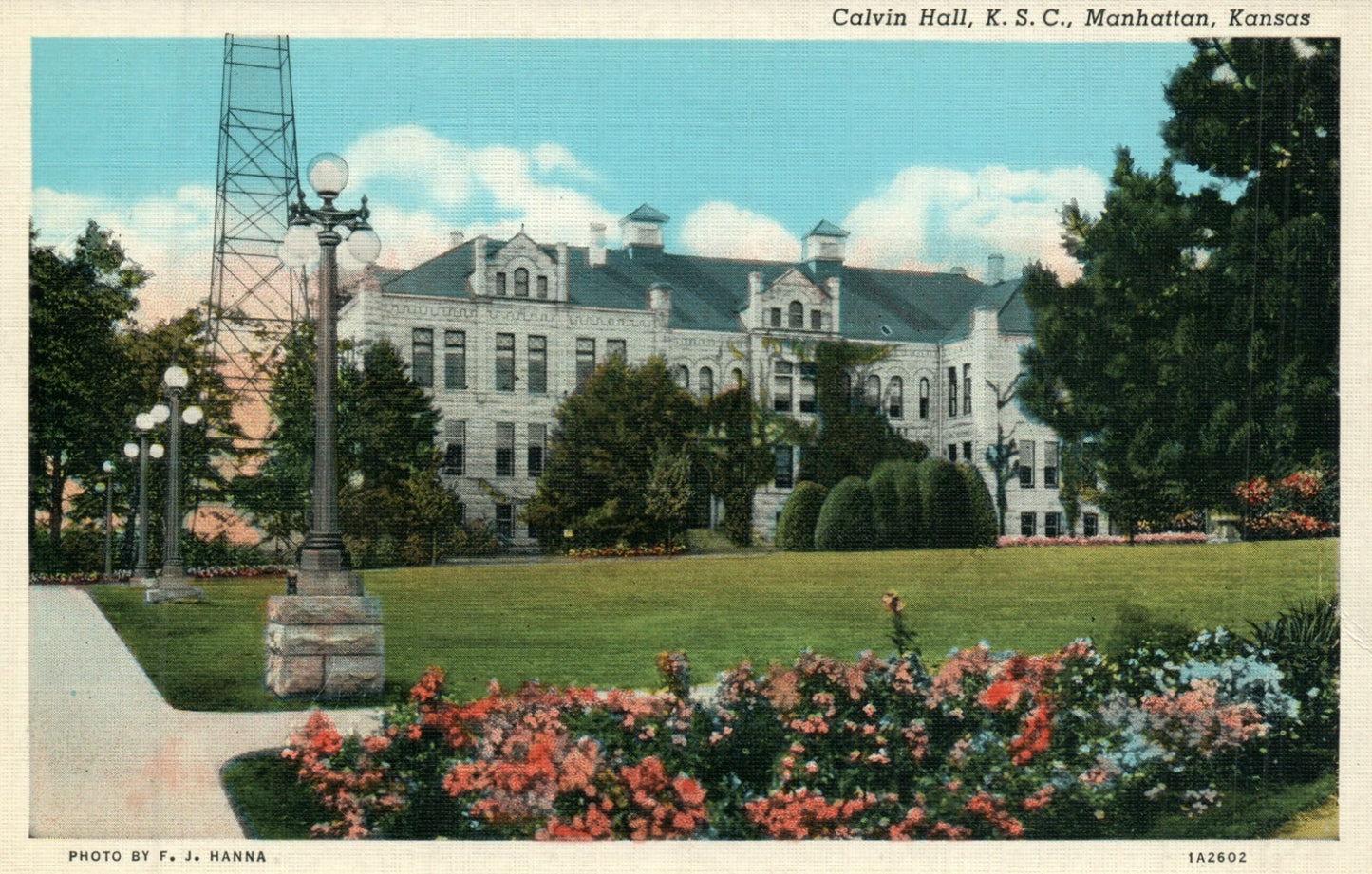 Kansas State College University Calvin Hall